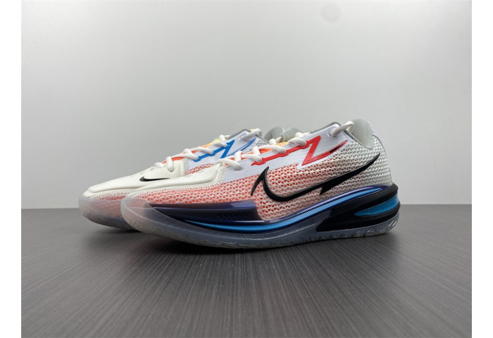 nike air zoom g.t. cut white black blue cz0176-101