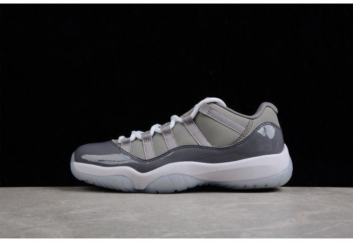 jordan 11 retro low cool grey (gs) - 528896-003