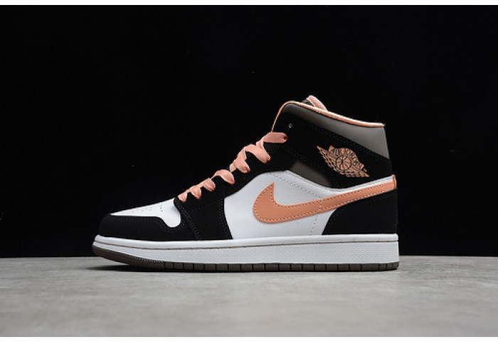 air jordan 1 mid “apricot agate” dh0210-100
