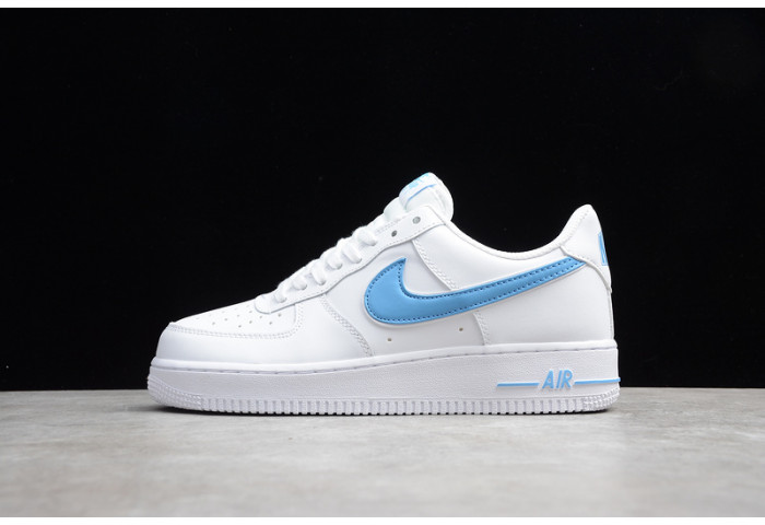 nike air force 1 low white university blue ao2423-100