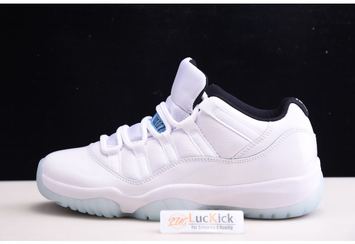 jordan 11 retro low legend blue (gs)  av2187-117