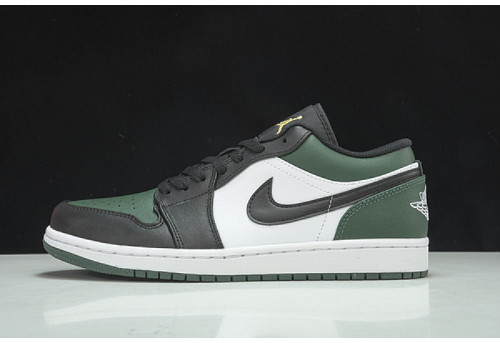 q22 air jordan 1 low “green toe” 553558-371