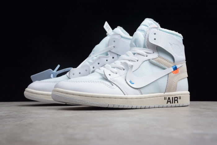 jordan 1 retro high ow white (gs)  aq8296-100