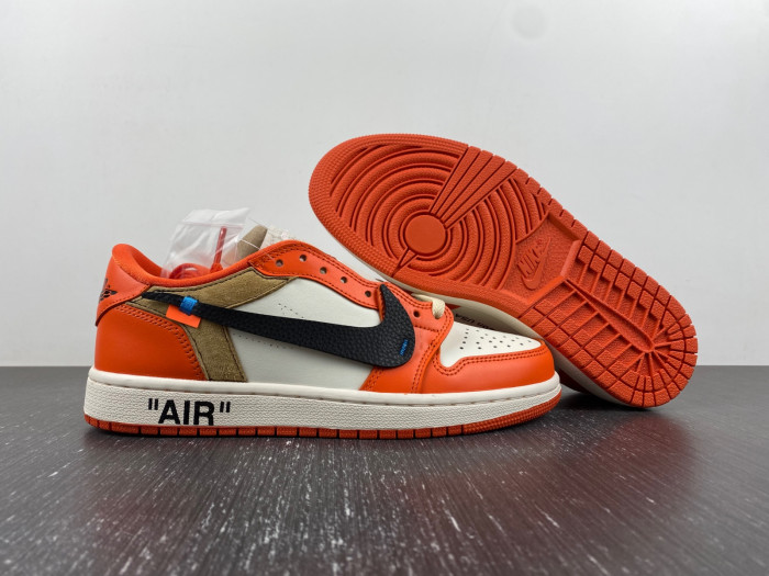 off-white x air jordan 1 low  cz0790-113