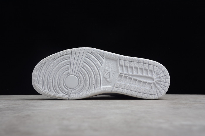 jordan 1 retro high ow white (gs)  aq8296-100