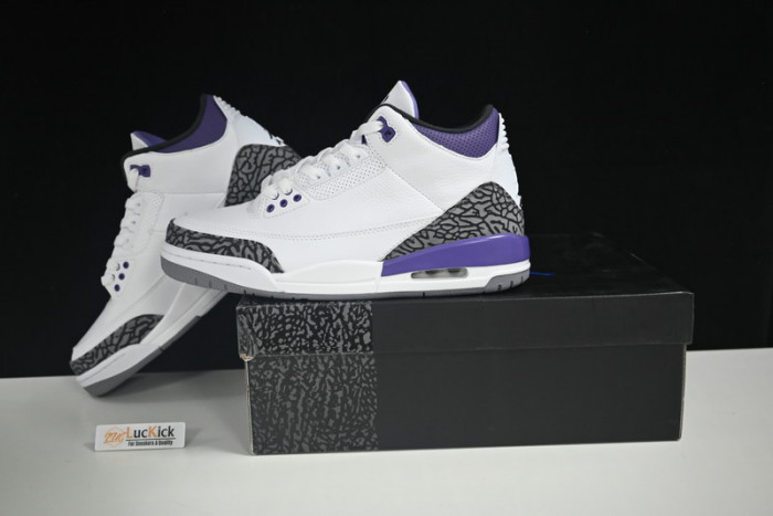 air jordan 3 white black dark iris cement grey ct8532-105