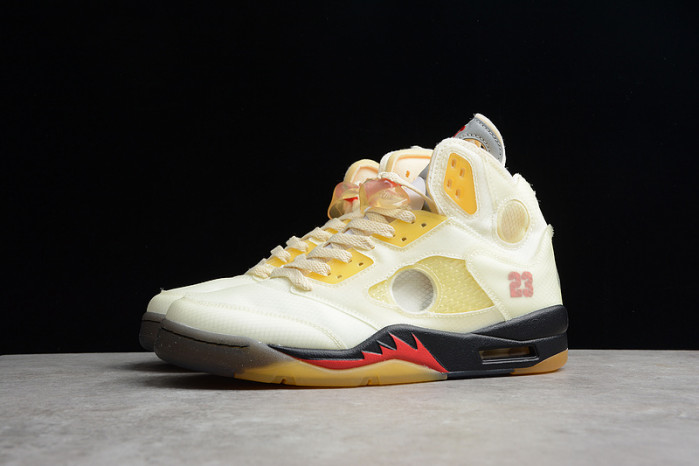 jordan 5 retro ow sail dh8565-100