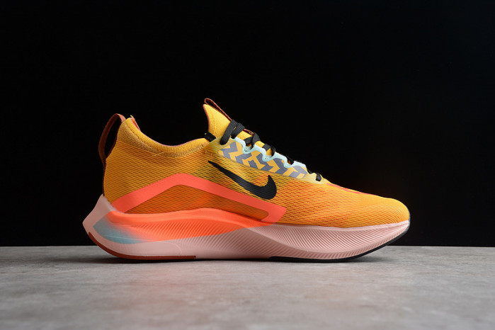 nike zoom fly 4 university gold magma orange   do2421-739