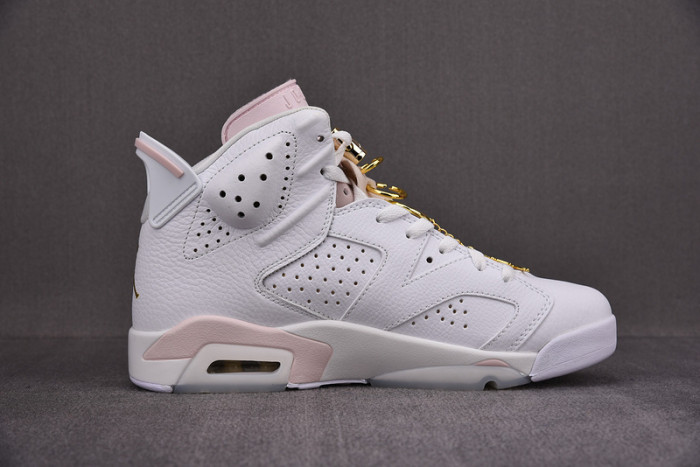 jordan 6 retro gold hoops (w) dh9696-100