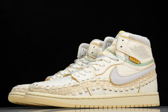 union x air jordan 1 high “woven”  fd2565-100