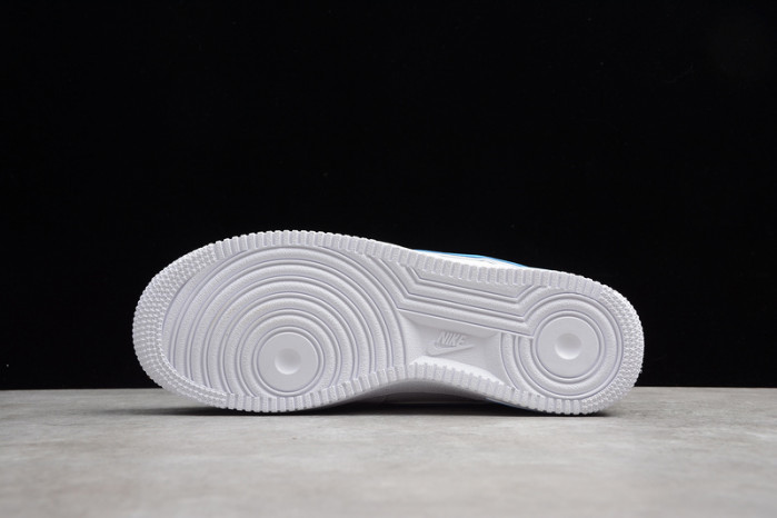 nike air force 1 low white university blue ao2423-100