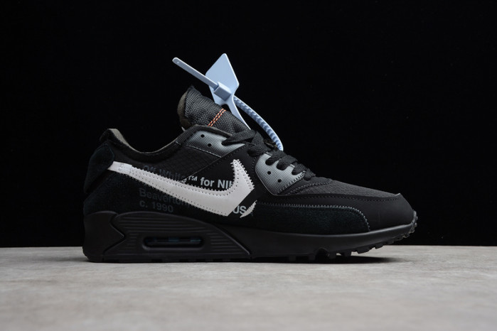 nike air max 90 ow black aa7293-001