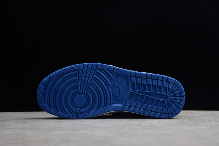 Jordan 1 Low Hyper Royal Orange Peel 553558-401