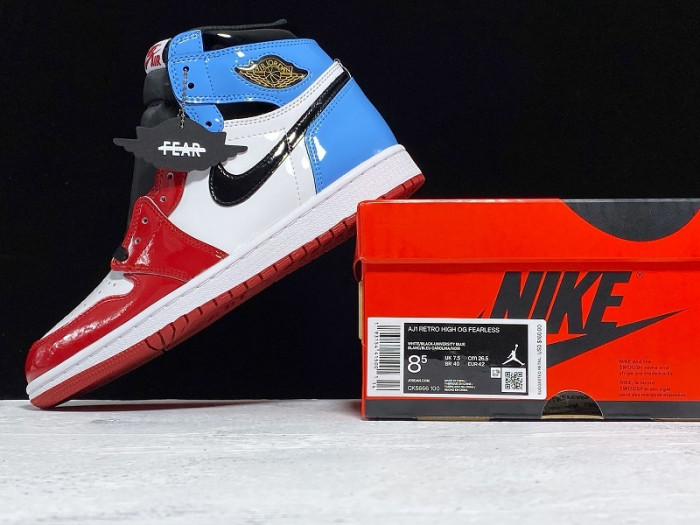 jordan 1 retro high fearless unc chicago ck5666-100