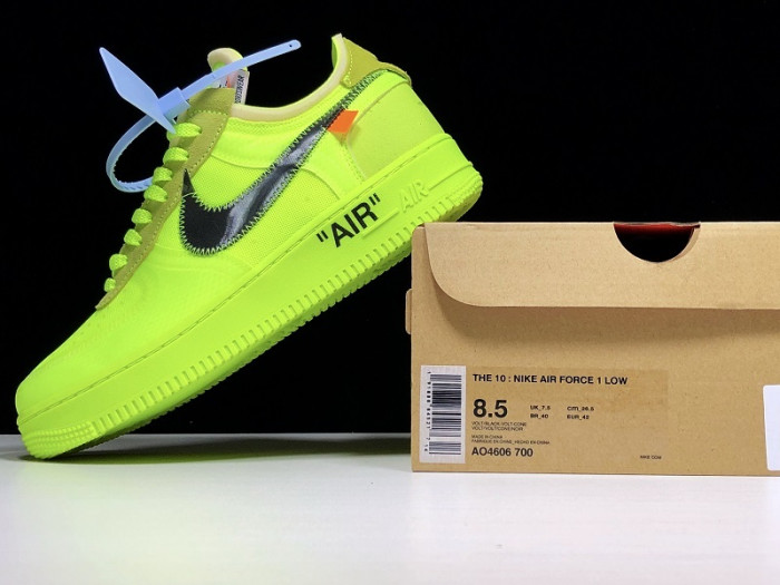 nike air force 1 low ow volt ao4606-700