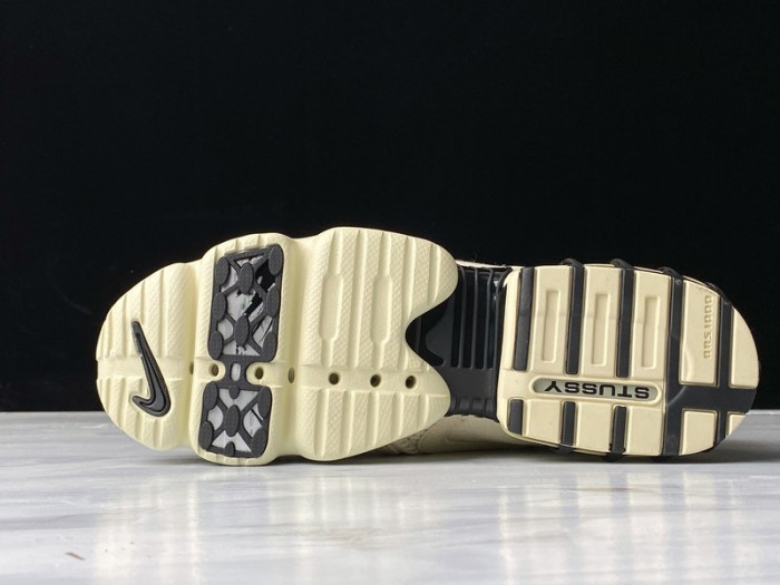 nike air zoom spiridon cage 2 stussy fossil  cq5486-200