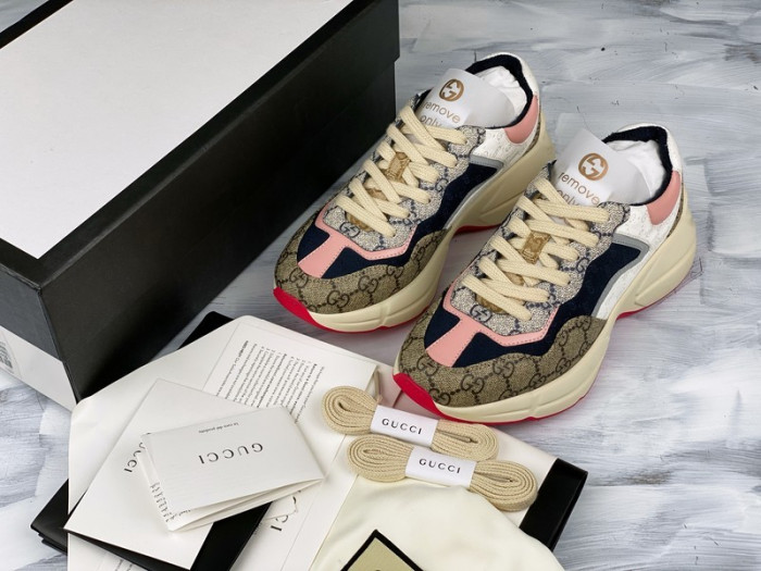 gc rhyton vintage trainer sneaker pink