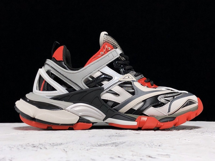 BALENGA SNEAKER TESS.S.GOMMA 4.0 GREY RED 570391 W2GN5 1003