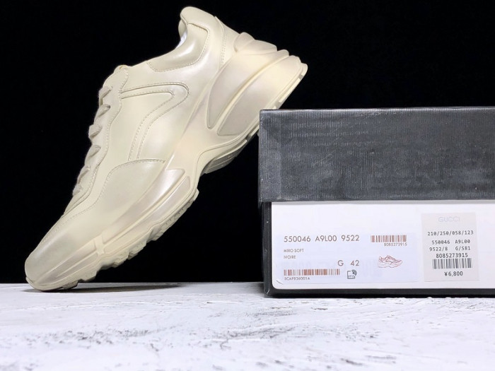 gc rubber sole casual style low-top sneakers 550046 a9l00 952