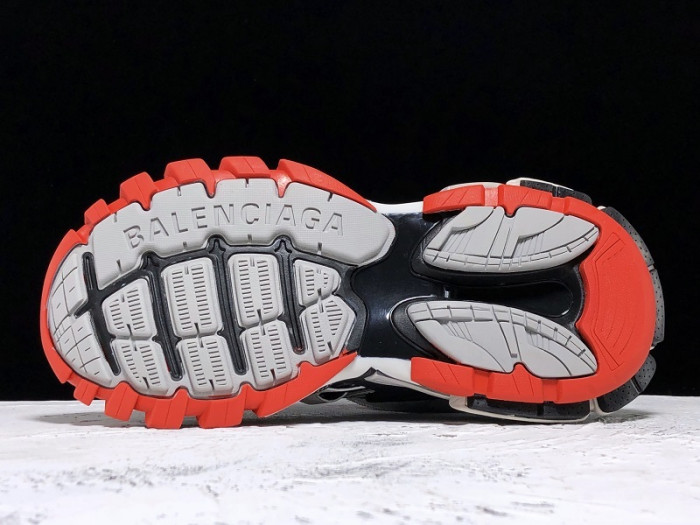 BALENGA SNEAKER TESS.S.GOMMA 4.0 GREY RED 570391 W2GN5 1003