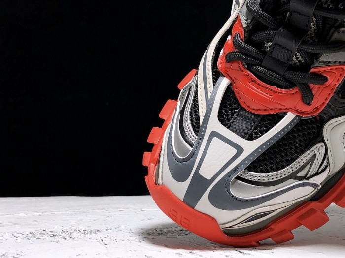 BALENGA SNEAKER TESS.S.GOMMA 4.0 GREY RED 570391 W2GN5 1003