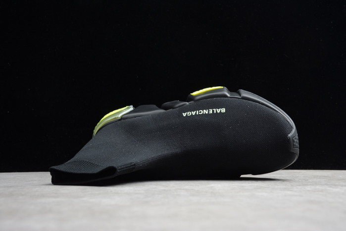 balenga sneaker speed high noir and vert 360-517319w07u01007