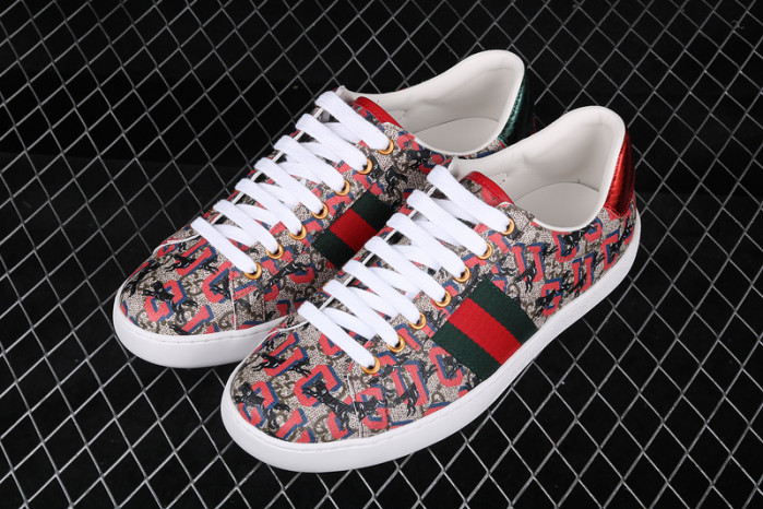 gc ace embroidered low-top