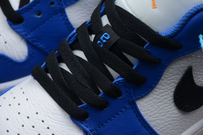 Jordan 1 Low Hyper Royal Orange Peel 553558-401