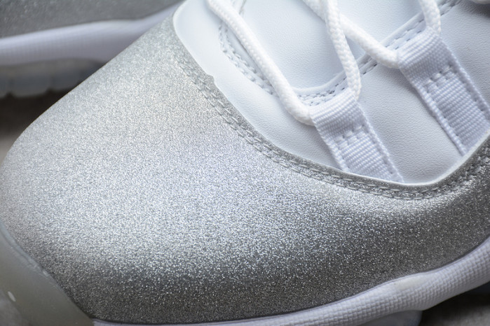 jordan 11 retro white metallic silver (w) ar0715-100