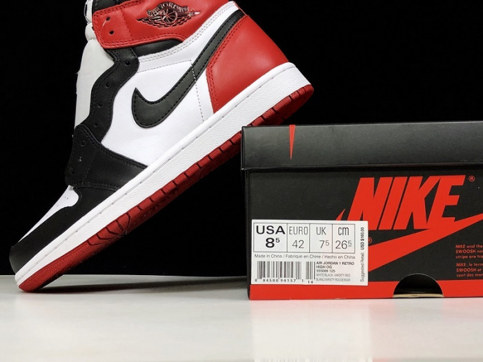 jordan 1 retro black toe (2016) 555088-125