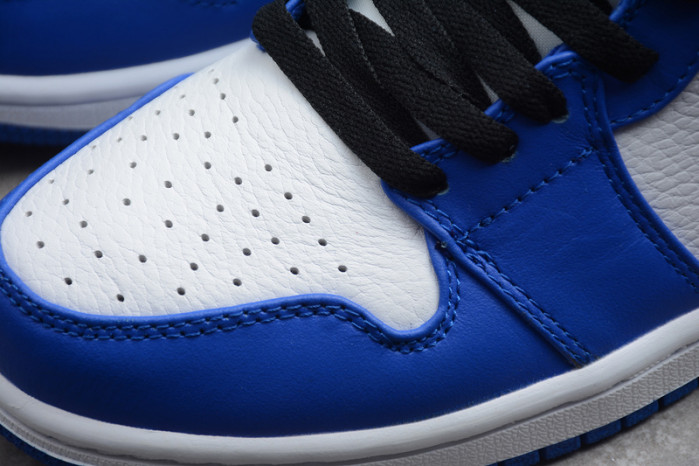 Jordan 1 Low Hyper Royal Orange Peel 553558-401