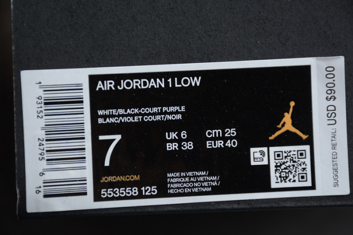 air jordan 1 low  553558-125