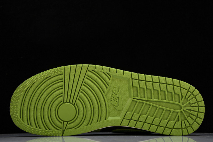 air jordan 1 mid“green black”  bq6472-031