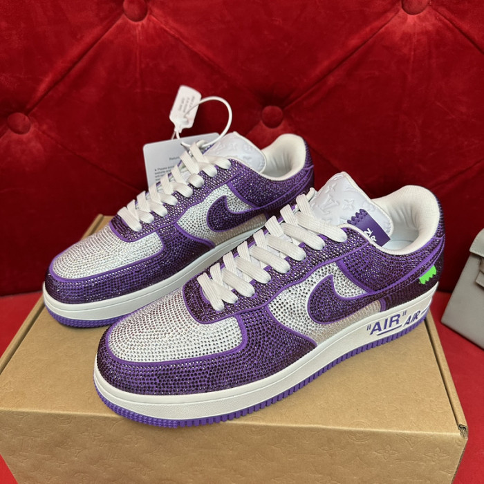 lou vuit sci-fi sneakers& nike air force 1  lvs&naf-007