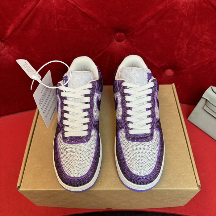 lou vuit sci-fi sneakers& nike air force 1  lvs&naf-007