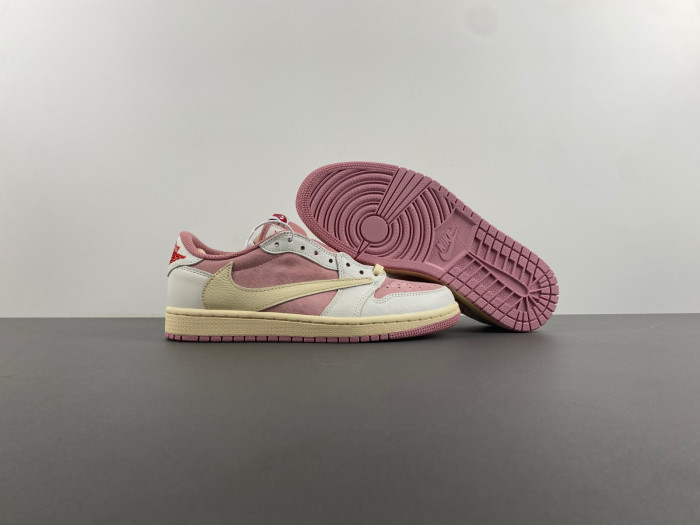 travis scott x air jordan 1 low og  dm7866-600
