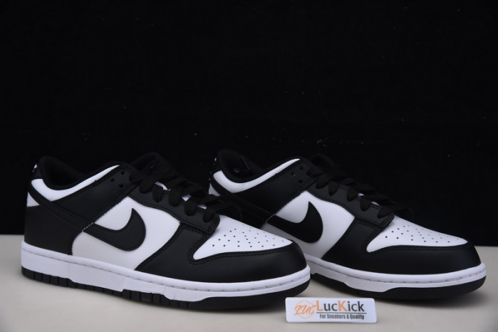 nike dunk low retro white black (2021) dd1391-100