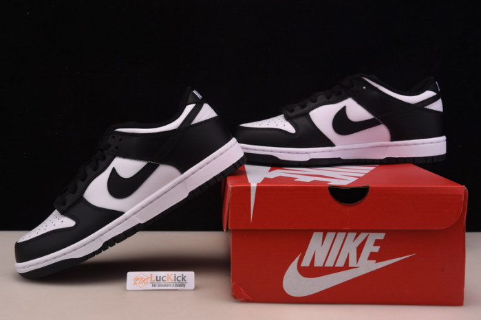 nike dunk low retro white black (2021) dd1391-100
