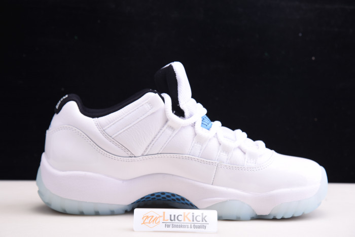 jordan 11 retro low legend blue (gs)  av2187-117