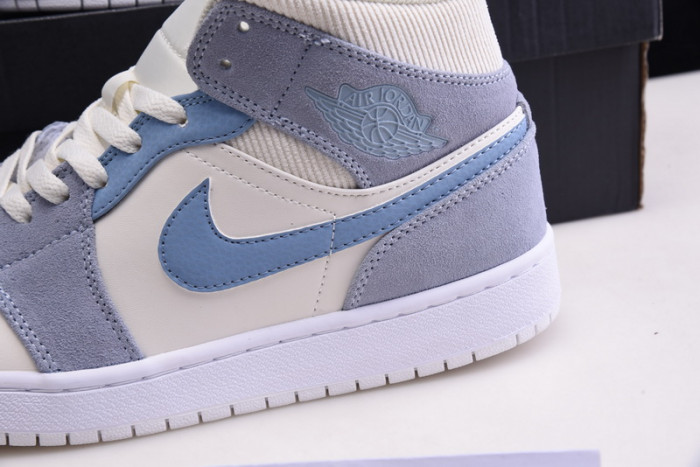 jordan 1 mid mixed textures blue da4666-100