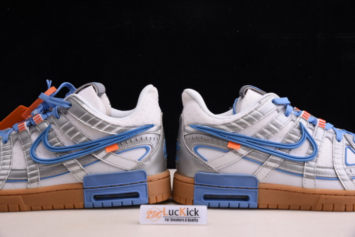 nike air rubber dunk ow unc cu6015-100