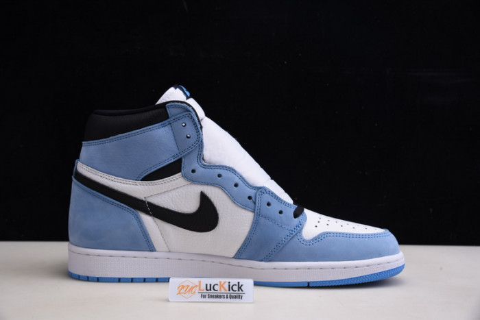 jordan 1 retro high white university blue black 555088-134
