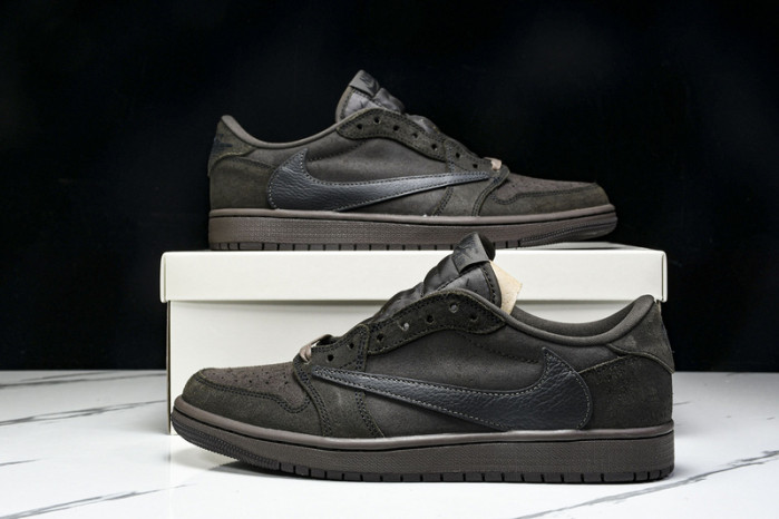 TRAVIS SCOTT X AIR JORDAN 1 LOW OG Velvet Brown DM7866-202