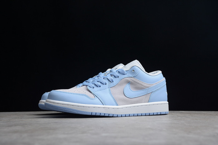 air jordan 1 low "university blue" dc0774-050