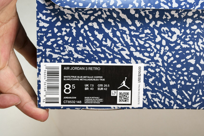 air jordan 3 retro  "racer blue"  ct8532-148