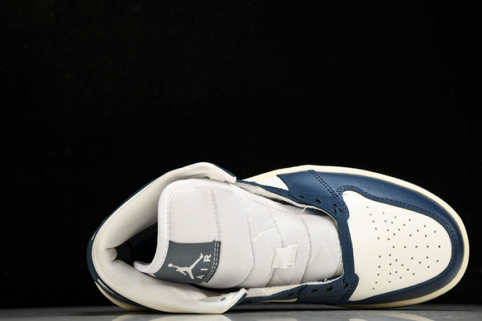 air jordan 1 mid“sky j french blue”   bq6472-414