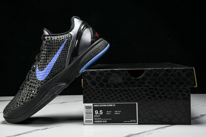 nike zoom kobe 6 “dark knight” 429659-016