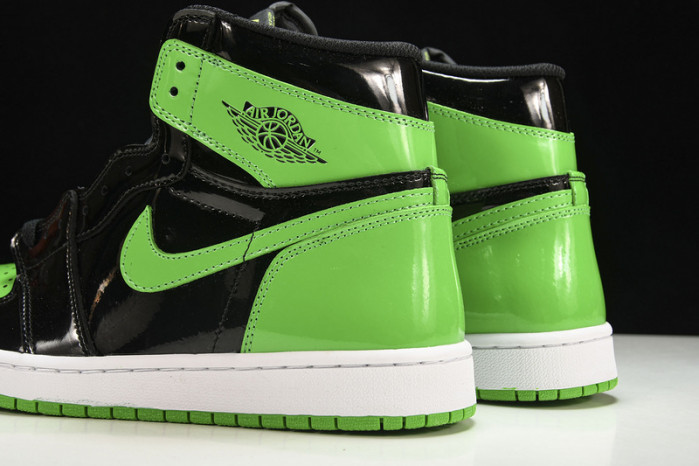 jordan 1 retro high pine green black   555088--030
