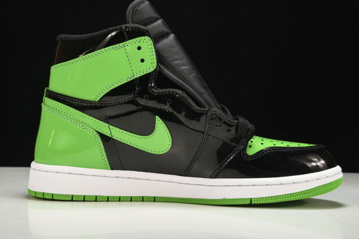 jordan 1 retro high pine green black   555088--030