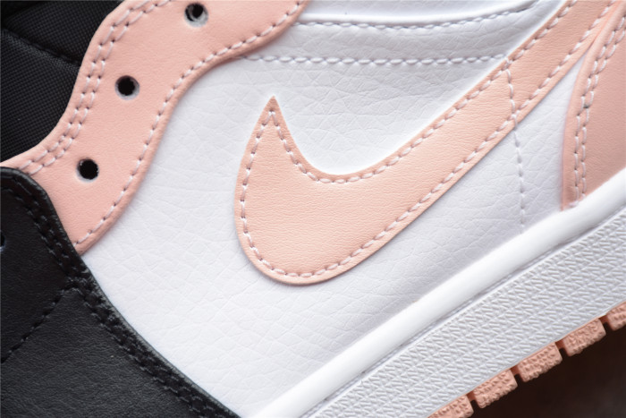 jordan 1 mid arctic orange black toe  554724-133